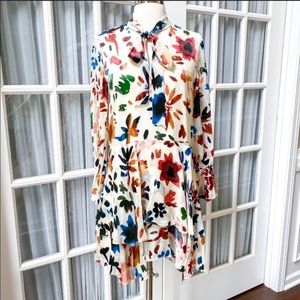 Alice and Olivia Moran Burnout Dress